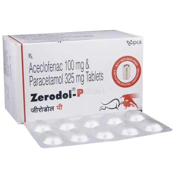 zerodol p tablet 10's